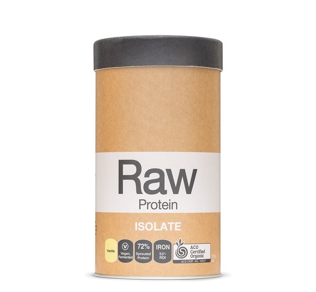 Raw Protein Isolate Vanilla 500g